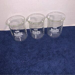 3 Southern Comfort Whiskey Mixing Glass Body Chemistry 300 ML / Beaker Drinking